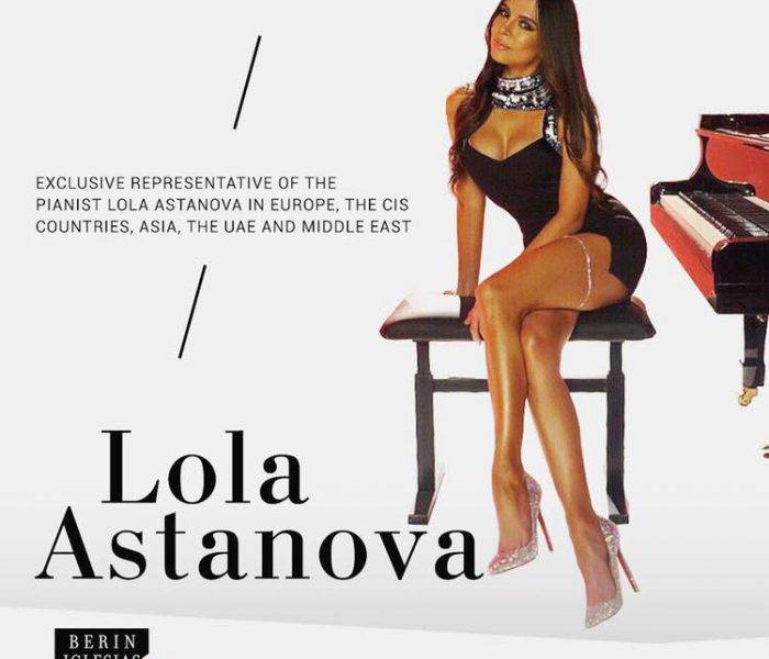 Lola Astanova accordo con Berin Art Management