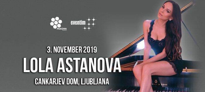 Lola Astanova Concerto Ljubljana del 03-11-2019